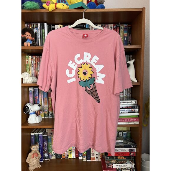 BBC Icecream muave glow floral t shirt XL - Picture 1 of 4